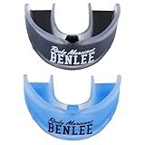 BENLEE Mundschutz - Doppelpack REGULUS senior, Transparent/Black/Transparent/Blue