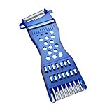 YDora Premium Spargelschäler Set, Profi Manueller Schäler mit 6 Klingen, Rostfrei, Spülmaschinenfest (1 Stück)