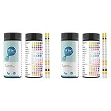 iToQ 16-in-1-Wassertest-Set, 200 Trinkwasser-Teststreifen, Wasserhahn- und Brunnen-Wasserteststreifen und E-Tests für pH-Wert, Blei, Chlor