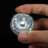 ANDRESLAD 12 Stück Teiliges LED Eiswürfel Bunt Leuchtende Wassersensible Eiswürfel Lampe Kleine Dekorative Lichtwürfel für Party Wein und Outdoor Wiederverwendbar Geschmacksneutral Tragbar