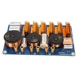 Xiuganpo Schallfrequenzteiler Bass 12 DB Okt. Höhen 12 DB Okt 2-Wege-Lautsprecher-Crossover-Filter für Bühnenkonferenzlautsprecher