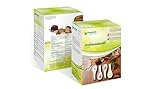 Hanneforth Kochbananenmehl, 1 kg (2x500g) | glutenfrei, 100 Prozent Kochbananen | Ohne Zusatzstoffe | Plantain Flour