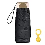 Vicloon Mini Regenschirm, Taschenschirme Mit 6 Rippen, 210T...
