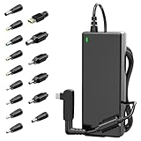SUNYDEAL 100W Uiversal Netzteil Laptop Ladekabel Ladegerät mit USB C für HP Lenovo ASUS Acer Dell Medion Charger 19V 19.5V 20V 5A Max Adapter mit 16 Stecker -not for Gaming Asus ROG/Tuf Lenovo Legion