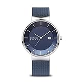 BERING Herren Uhr Solar Movement - Solar Collection mit Edelstahl und Saphirglas 14639-307