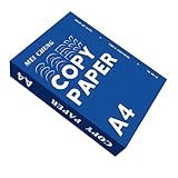 Mehrzweck-Kopierpapier, 297 x 210 mm, 70 g/m² oder 80 g/m², professioneller Bürokopierer, Weiß, Mehrzweckdrucker, 500 Blatt