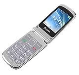 OLYMPIA Modell Style Plus Komfort-Mobiltelefon mit Großtasten und Farb-LC-Display silber