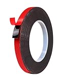 Ceeyoll Doppelseitiges Klebeband Extra Stark ist Hitzebeständig und Wasserdicht Haftet Extrem stark ist Einfach Anzuwenden und Hinterlässt keine Rückstände Geeignet für Autos Wände Möbel LED-Streifen