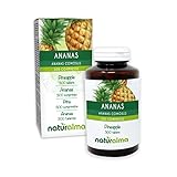 Ananas (Ananas comosus oder Ananas sativus) Stiele der Früchte Naturalma - 150 g - 300 Tabletten - Nahrungsergänzungsmittel - Natürlich und Vegan