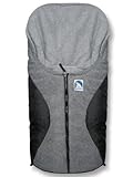 Heitmann Eisbärchen Fußsack Babyschale, Design:schwarz/grau GS