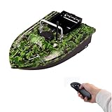 Chynalys 500m Ferngesteuert Köderboot Dual Motor Fish Finder 2KG Köder Boot Angeln Ferngesteuertes Futterboot mit Nachtlichtblinker, Futterboot mit Köderboot für Seen Angelbegeisterte
