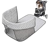 Kühlmatte für Hundewagen, wasserdicht, atmungsaktiv, für den Außenbereich, für Haustiere, waschbar, Sommer-Kühlunterlage für Kinderwagen, Camping, Reisen, Outdoor, 37 x 54 x 27 cm