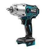 MIRTHBUY 600N.M 1/2 zoll Akku Drehschlagschrauber, 18V bürstenloser Schlagschrauber Schraubenschlüssel For Makita BL1830, BL1830B, BL1840, BL1840B, BL1850, BL1850B, BL1860B