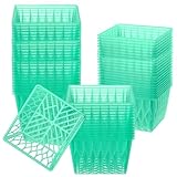 Beerenbehälter, Garten-Erntekorb, 100 Stück, 10, 2 cm, stapelbar, hohler Kunststoff-Beerenpflückkorb, Obst- und Gemüsehalter für Bauernmarkt-Partys, Lebensmittelgeschäfte, Pflücken