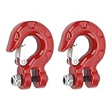 2PCS RC Abschlepphaken RC Simulation Klettern Auto Zinklegierung Abschlepphaken für 1:10 Axial SCX10 für Traxxas D90 für