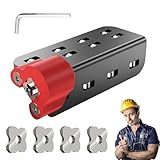 Kantenanleimschneider mit ergonomischem rutschfestem Griff, Präzisions-Laminatschneider für Holzbearbeitung, Möbelkantenwerkzeug für gerade und gebogene Kanten, Holz PVC ABS Anfasklinge (B)