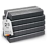 Rekord® Braunkohlebriketts 25 kg Gebinde – Kaminbriketts mit hohem Heizwert & Langer Brenndauer – Qualitäts–Braunkohle für Kamine & Dauerbrandöfen – Gluthalter Briketts Made in Germany