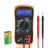 Digital Multimeter Voltmeter Batterietester Spannungsprüfer...