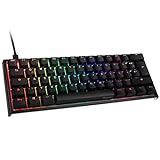 Ducky ONE 2 Mini Gaming Tastatur, MX-Speed Silver, RGB-LED, schw
