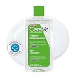 CeraVe Mizellenwasser und Make-up Entferner, Für eine gründliche und milde Gesichtsreinigung, Gesichtswasser für jeden Hauttyp, Mit Hyaluron und 3 essenziellen Ceramiden, Ohne Parfüm, 295 ml