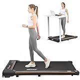 HBTower Walking Mat, Unter-Tisch-Laufband für Home Office, 2 in 1 tragbares Laufband mit Fernbedienung, Walking Jogging Maschine mit LED Display C