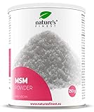 Nature's Finest MSM Pulver 200g | Eine reine und kraftvolle Quelle organischen Schwefels für die Gesundheit der Gelenke, die Hautpflege und das allgemeine Wohlbefinden