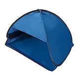 WERTAZ - Kleines Pop-up-Strandzelt - Sonnendach - Instant Face Shade Vordach - Anti-UV - für Outdoor Strand Camping Angeln Wandern