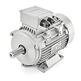 Elektromotor 1,1kW 1390rpm 3-phas. 230/400V Drehstrommotor MOLL-MOTOR Energiesparmotor S1 B3 Wellendurchmesser 24mm