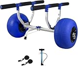 Bootsanhänger-Dolly Kajakwagen, Hochleistungs-Kajakwagen Dolly Kanuwagen Räder for Paddleboard-Kajaks SUP-Transport