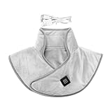 Nackenwärmer Heizkissen - Verstellbares Schmerzlinderungskissen, wiederaufladbar | Praktische Eleganz, beruhigender Thermo-Komfortwrap, entworfen für die Entspannung der Halswirbelmuskulatur, bietet