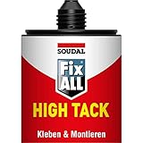 Soudal Montagekleber Fix ALL High Tack schwarz 420 g/290 ml