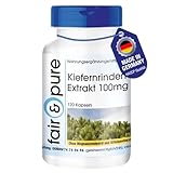 Fair & Pure® - Kiefernrinden Extrakt 100mg - 120 Kapseln- standardisiert auf 95% Proanthocyanidine - vegan - ohne Magnesiumstearat