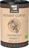 MARC & KAY | Bio Instant Coffee | 100% Arabica | löslicher Kaffee | Glutenfrei | vegan | 100g