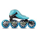 FORFBMUK Inline Skates Erwachsene Professionelle Speed-Skates Kinder 90-110mm Rad Inline-Skating Kohlefaser Sport Schuhe Anfänger