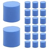 WEKAMOS 50 Stück Schwammpfropfen Passgenaue Testrohrstopfen aus Schwamm für Ameisenbau Rundloch Verschluss Leichtes Zubehör für Ameisenkolonie-Haltung Einfache Installation