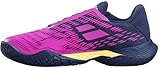 Babolat Herren Propulse Fury 3 All Court Tennisschuhe, Dunkelblau/Pink Aero (US Herrengröße 8,5)