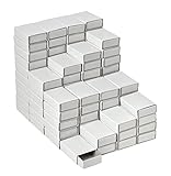 VBS XXL 100er-Pack Streichholzschachteln blanko weiß 5x3,5x1,5cm DIY Geschenkschachtel Schachtel Box Geschenkbox