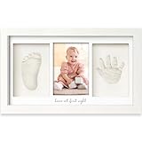 Baby Handabdruck und Fußabdruck Set – Gipsabdruck Baby...