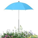 Regenschirme für Pflanzen im Freien, tragbarer Tisch-Sonnenschirm, Sonnenschutz, Gartenschirm, Gartenschirm für Pflanzen, faltbarer Schatten für Pool, Hinterhof, Blumen, Gemüse, Rasen, Balkon