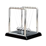Newtons Wiegen-Balance-Kugeln, 18 cm, Newton-Pendel, 5 physisch schwingende magnetische Kugeln, Physikwissenschaft, Dekompressionspendel, Ornamente, Spielzeug, Schreibtischbälle, Kit für Büro,