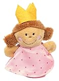 SIGIKID 43006 Fingerpuppe Prinzessin, Plüschpuppe zum Auf-die-Finger-stecken, Rollenspiel, Geschichten erzählen, Spielen, für Kinder ab 6 Monaten, Prinzessin/Rosa 10 cm