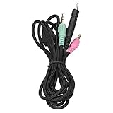 Dioche Sennheiser-Gaming-Kabel Sennheiser-Gaming-Kabel Kupfer-Spielkopfhörerkabel für O-Kabel, Passend für Sennheiser G4Me One Game Zero PC 373D GSP350