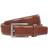 LINDENMANN Gürtel Herren Vollledergürtel aus Rindleder, 30 mm breit, kürzbar, Gürtel Herren XXL, cognac, Größe/Size:85, Farbe/Color:braun