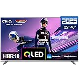 CHIQ L40QST 40 Zoll（101cm, FHD Smart Fernseher QLED Pro Google TV - 90% DCI-P3, HDR10, Dolby Audio, Sprachsteuerung, Rahmenloses Metall-Design 2025