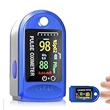Tomedeks Pulsoximeter Solo Finger-Pulsoximeter zur Messung von Puls und Sauerstoffsättigung am Finger，Stil A
