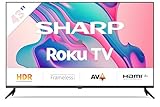 SHARP 43FD2E Full HD Smart TV, (108 cm/43 Zoll, Roku TV nur in Deutschland verfügbar, Rahmenlos, HDR10, Dolby Digital)
