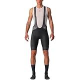 CASTELLI Men's Endurance 3 BIBSHORT Shorts, Schwarz-Weiss, M