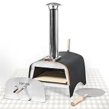 raik 9032 Ventura Hybrid Pizzaofen Speziale inkl. Gasmodul und Abdeckhaube