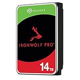 Seagate Ironwolf Pro 14TB Interne NAS Festplatte ST14000NE0008 3,5 Zoll HDD SATA 6Gb/s 7200RPM 256MB Cache (Generalüberholt)