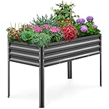 KING BIRD Hochbeet aus Metall, Frühbeet Bausatz...